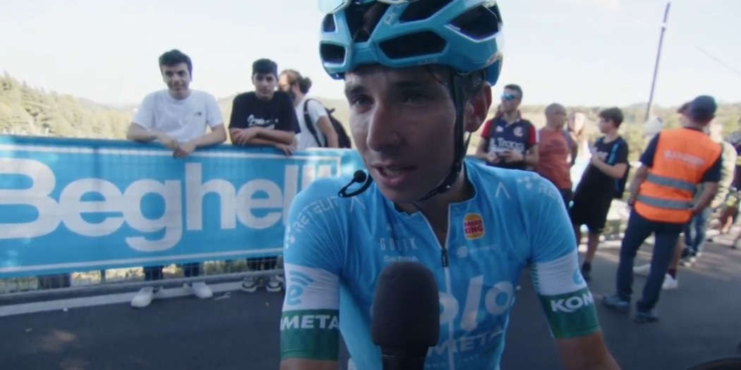 Giro dell’Emilia 2022, Lorenzo Fortunato: «El top 10 es un buen resultado para Eolo y para mí, ahora el objetivo es Lombardía»