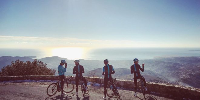 allenarsi in bicicletta zona rossa