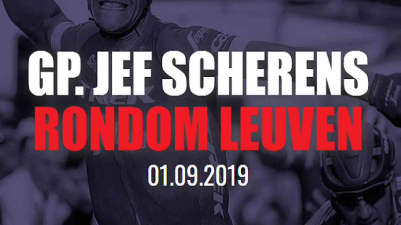 Presentazione Percorso E Partecipanti Gp Jef Scherens Rondom Leuven 2019 Spaziociclismo