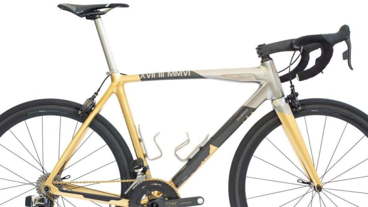 Coronavirus, Passoni realizza una bici in titanio in onore della Sanremo di  Pozzato: all'asta per aiutare Bergamo - SpazioCiclismo