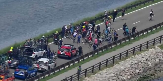 Le Condizioni di Nibali coinvolto nell'incidente Nella maxi caduta al Giro d’Italia