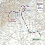 Nuova Tappa 19 Giro d'Italia 2021 Planimetria