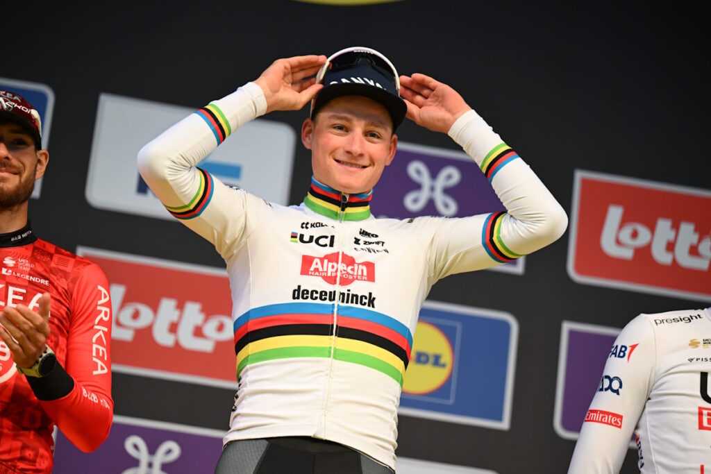 Amstel Gold Race 2024, Mathieu van der Poel guida una Alpecin