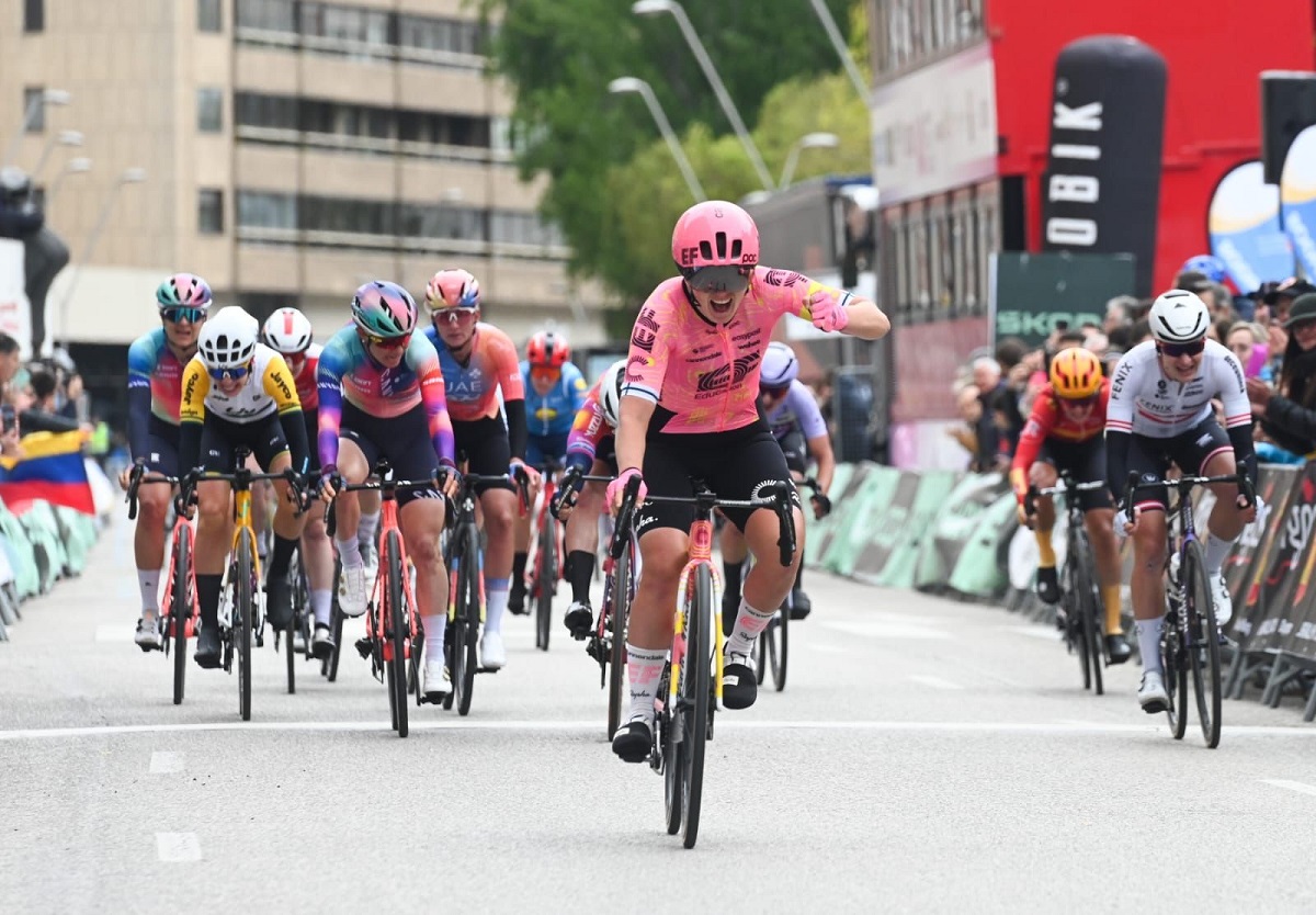 VIDEO Highlights Tappa 1 Vuelta a Burgos Feminas 2024 SpazioCiclismo