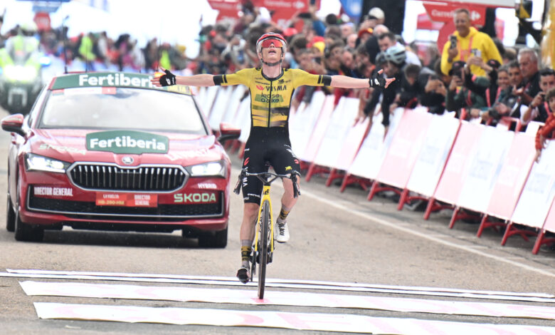 Vingegaard Vuelta 2025 tappa 9