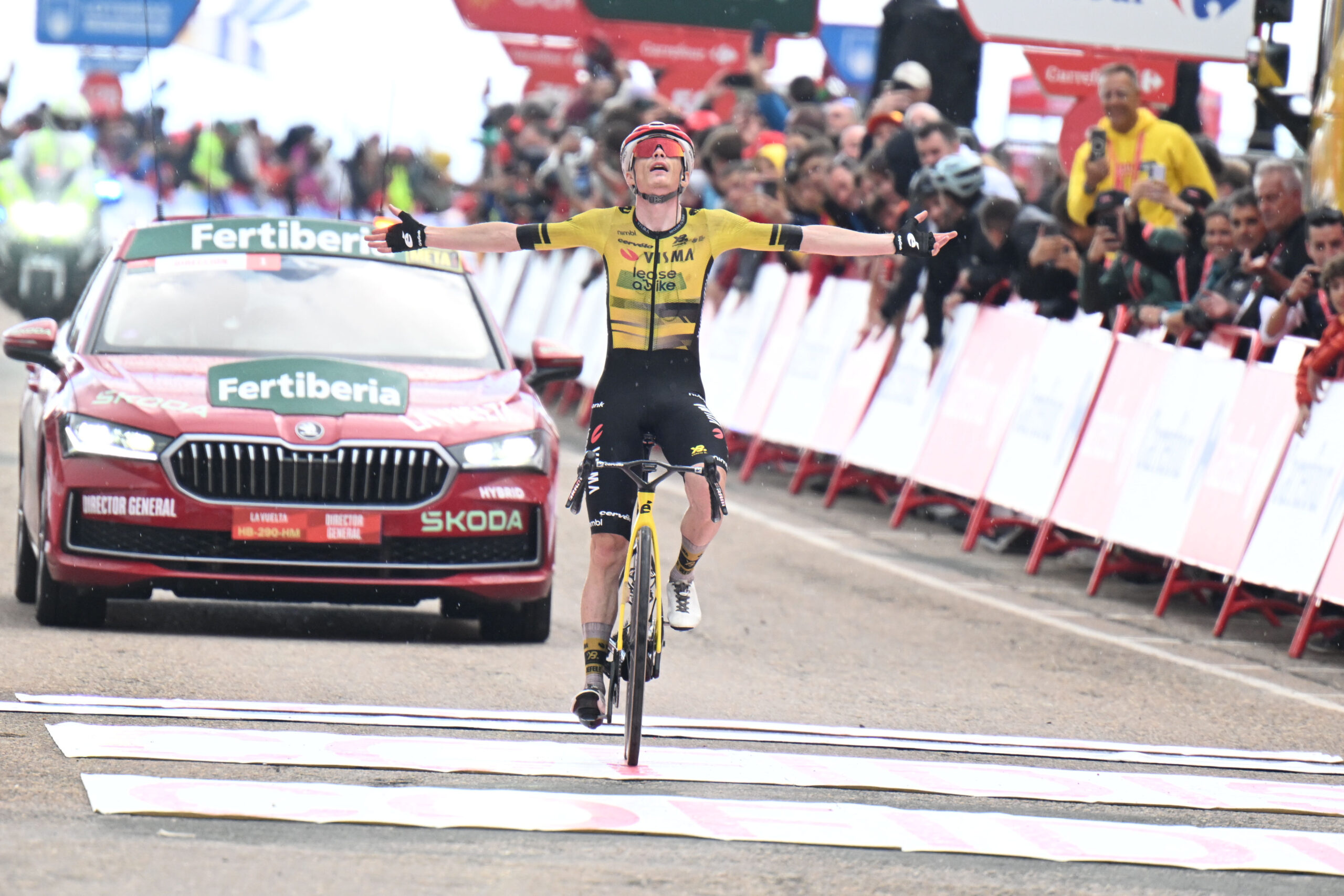 Vingegaard Vuelta 2025 tappa 9