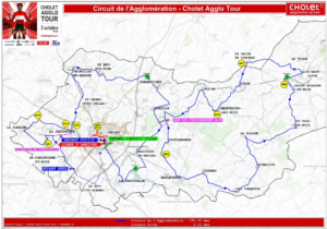 percorso Cholet Agglo Tour 2026