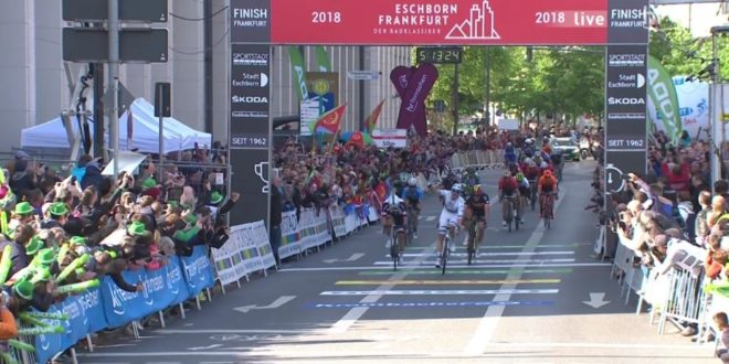 Eschborn Frankfurt 2018 Kristoff completes the quadruple